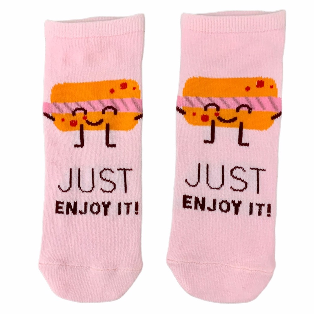 ❣️3/$15❣️ "JUST ENJOY IT!" Ankle Socks